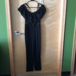 Express black jumpsuit